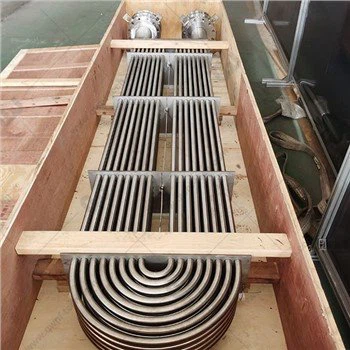 Échangeur de chaleur à tube en U en alliage de nickel